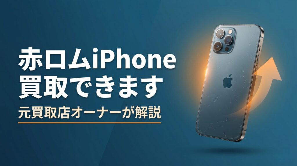 元買取店オーナーが解説する赤ロムiPhoneの買取方法
